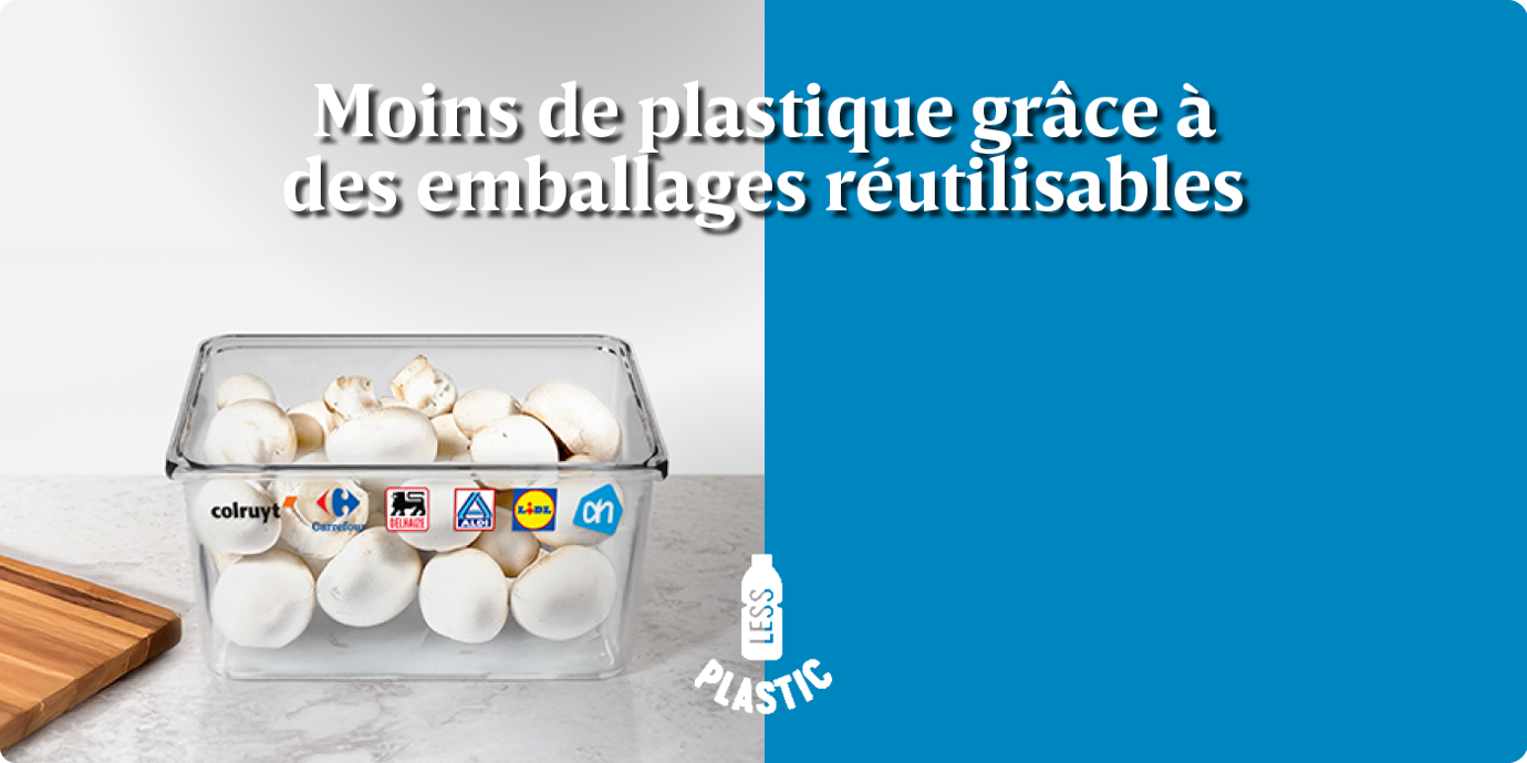 Initiative #132 : Plus d'emballages réutilisables, moins de plastique !
