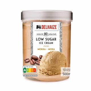 Delhaize | Roomijs | Mokka | Low sugar 