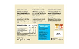 Delhaize | gaufres de bruxelles 4 p 