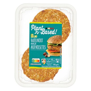 Delhaize | Plant-Based | Burger | Noisettes | Vegan | Bio 
