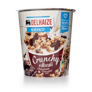 Delhaize | Muesli | Chocolade | Crunchy 