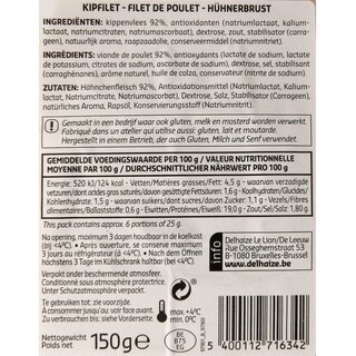 Delhaize | Filet de poulet | Tranches 