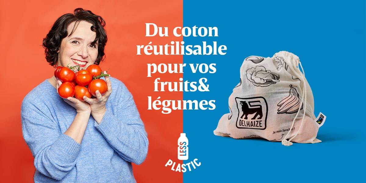 sac coton fruits legumes