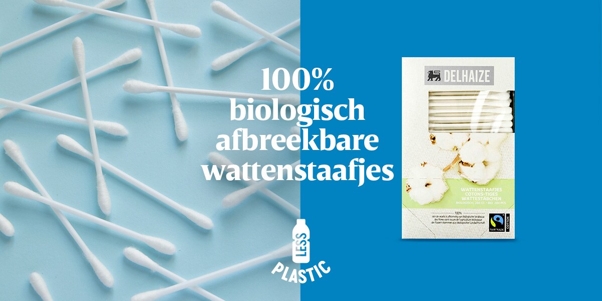 biologisch afbreekbare wattenstaafjes