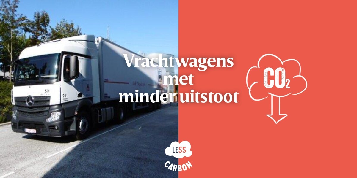 Vrachtwagens met minder uitstoot
